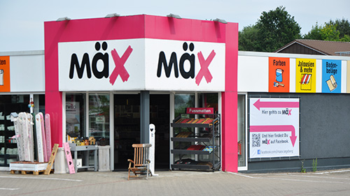 Mäx Service in der Filiale